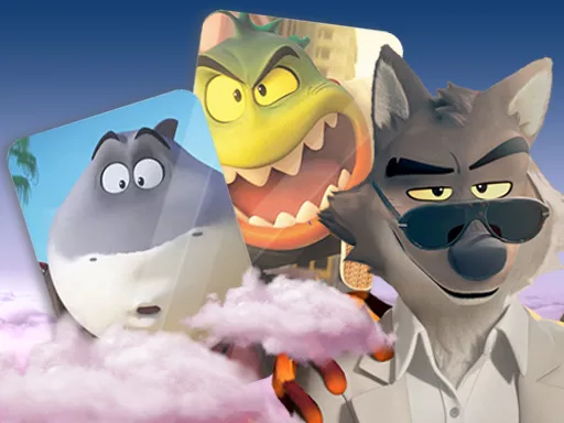 The Bad Guys Card Match - game thumbnail image