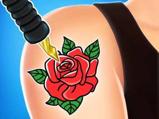 The Ink Shop Tattoo Art ASMR game thumbnail image