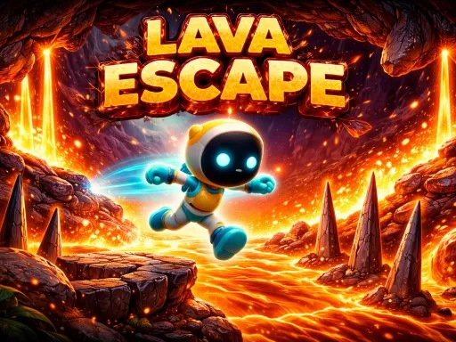 THE LAVA ESCAPE  - game thumbnail image