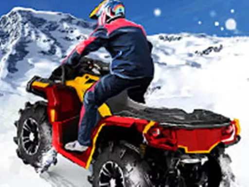 Thrilling Snow Motor - Crazy Snow Racing Game - game thumbnail image