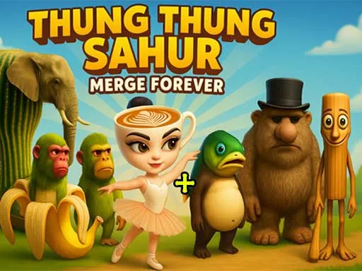 Thung Thung Sahur Merge Forever game thumbnail image