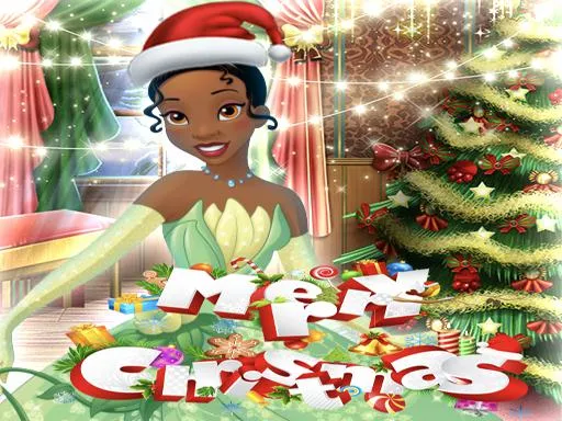 Tiana Princess Xmas DressUp - game thumbnail image