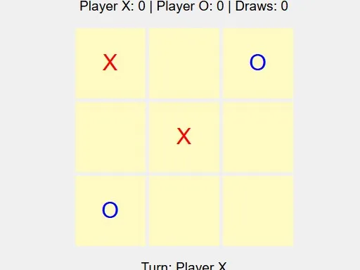 tic tac toe html - game thumbnail image