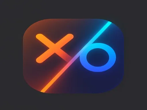 TICTAK TOE play AI easy hard - game thumbnail image