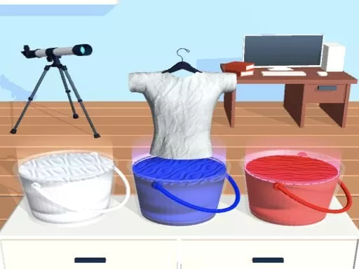 Tie Dyeing Cloths - game thumbnail image