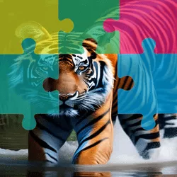 Tiger Jigsaw Image Challenge - game thumbnail image
