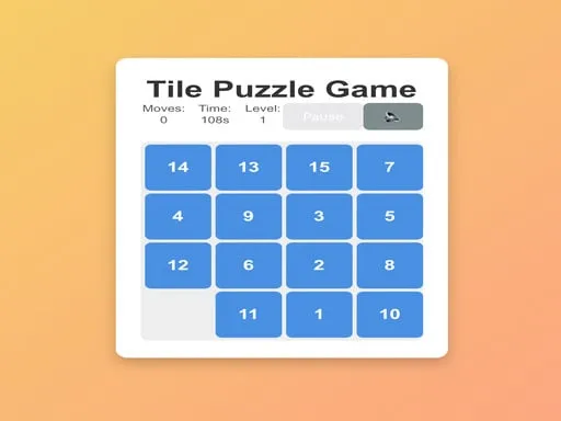 Tile Puzzle Game game thumbnail image