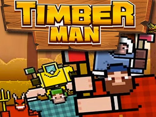 Timber Man Wood Chopper - game thumbnail image
