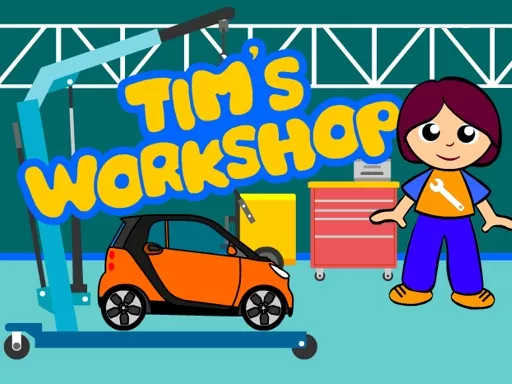 Tims Workshop: Cars Puzzle - game thumbnail image