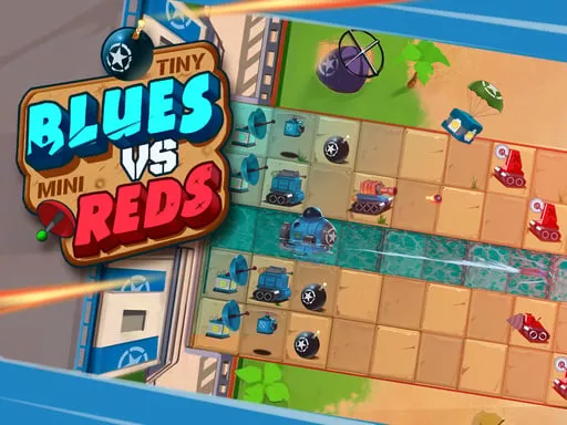 Tiny Blues Vs Mini Reds - game thumbnail image