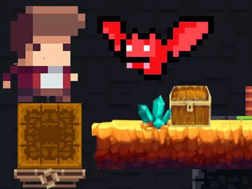 Tiny Man And Red Bat - game thumbnail image