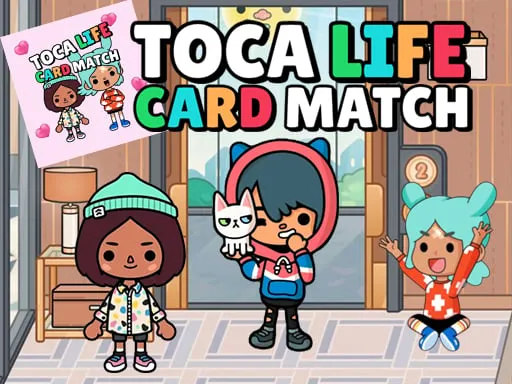 Toca Life Memory Card Match game thumbnail image