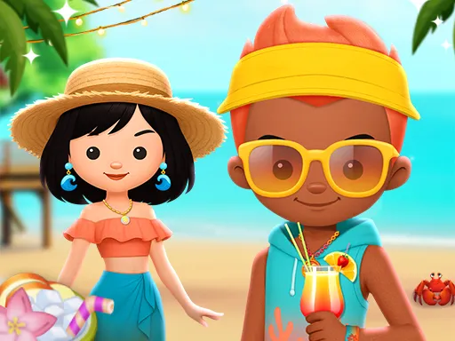 Toca Teens Floating Beach Party - game thumbnail image
