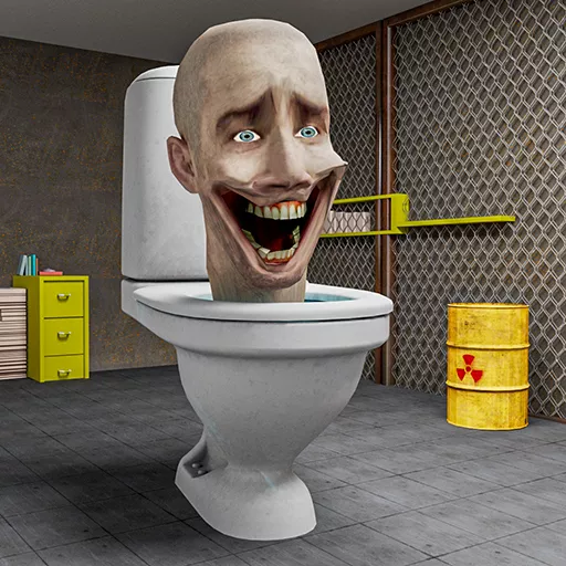 TOILET MONSTER ATTACK SIM 3D - game thumbnail image