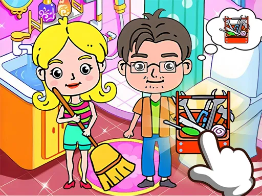 Toka Boka Home Clean Up Design - game thumbnail image