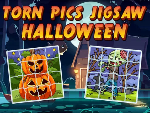 Torn Pics Jigsaw Halloween - game thumbnail image