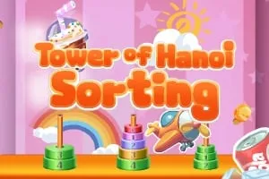 Tower of Hanoi Sort - game thumbnail image