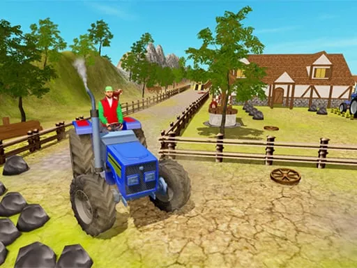 Tractors Simulator 3D: - game thumbnail image