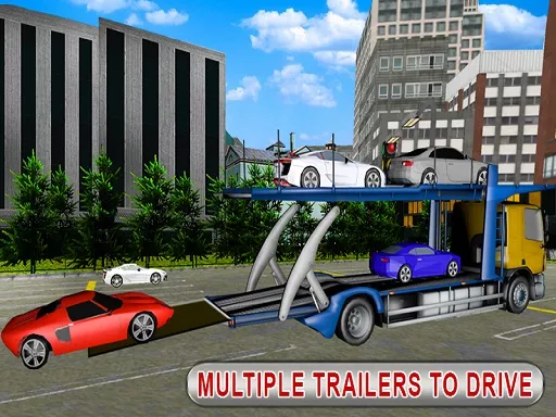 Trailer Cargo Truck Offroad Transporter - game thumbnail image