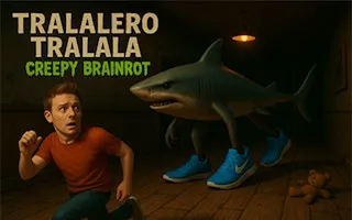 Tralalero Tralala Creepy Brainrot - game thumbnail image