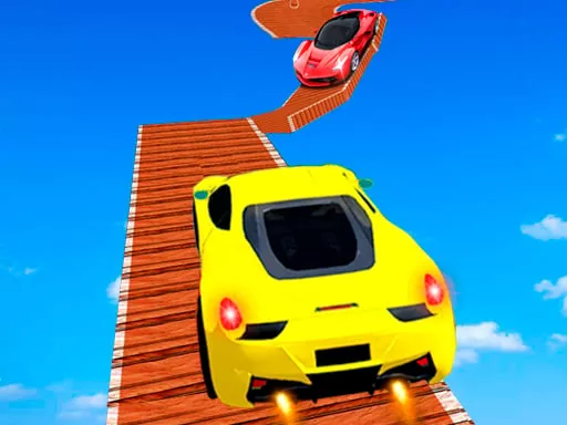 Tricky Impossible Tracks Car Stunt Racing - game thumbnail image