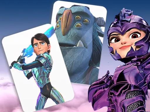 Trollhunters Rise of The Titans Card Match - game thumbnail image