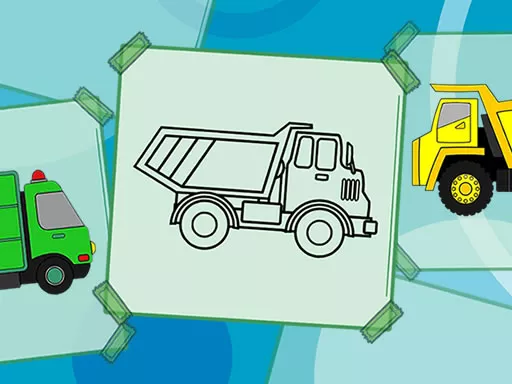 Truck Coloring Book - game thumbnail image