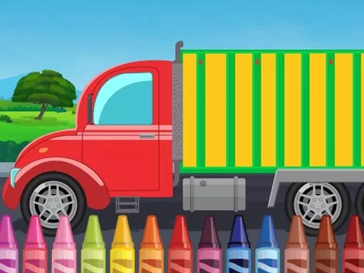 Truck Coloring - game thumbnail image