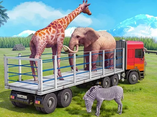 Truck Driving Animal Transport - game thumbnail image