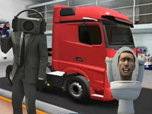 Truck Simulator Skibidi Toilet - game thumbnail image