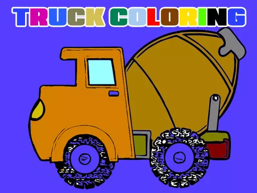 Trucks Coloring Book - game thumbnail image
