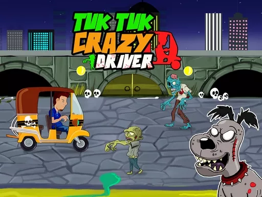 Tuk Tuk Crazy Driver - game thumbnail image