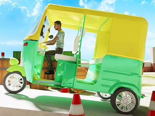 Tuk Tuk Rikshaw Parking - game thumbnail image