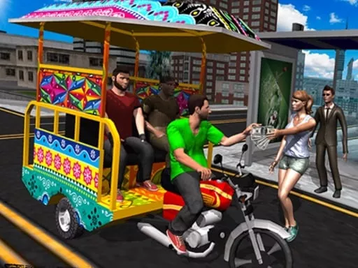 TukTuk Chingchi Rickshaw 3D - game thumbnail image