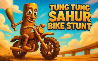 Tung Tung Sahur Bike Stunt - game thumbnail image