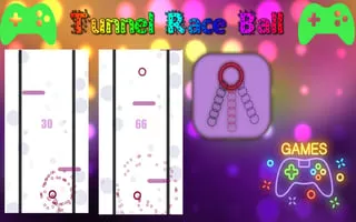 Tunnel Race Ball - game thumbnail image
