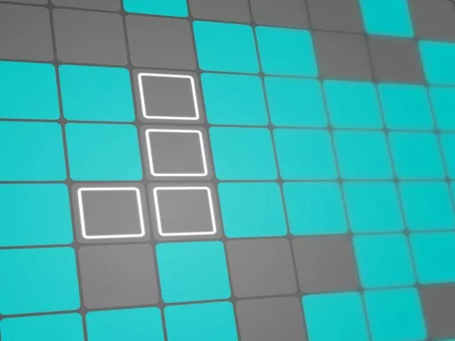 Turquoise Blocks - game thumbnail image