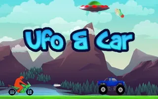 Ufo & Car - game thumbnail image