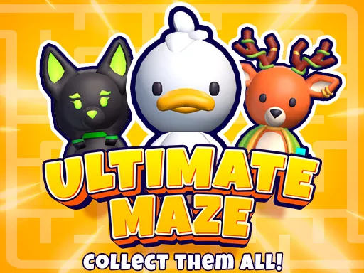 Ultimate maze! Collect them all! - game thumbnail image