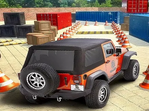 Ultimate Monster Jeep Parking Game - game thumbnail image