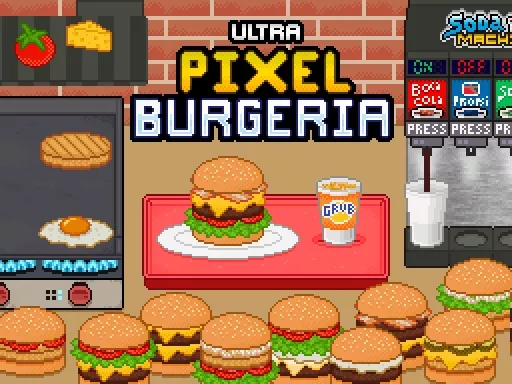 Ultra Pixel Burgeria - game thumbnail image