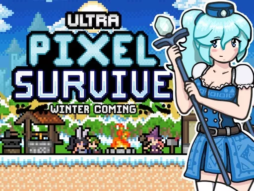 Ultra Pixel Survive Winter Coming - game thumbnail image
