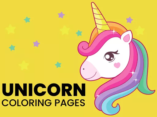 Unicorn Coloring Pages - game thumbnail image