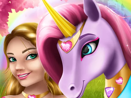 Unicorn Fashion dress up girls - game thumbnail image