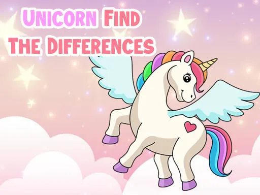Unicorn Find The Differences game thumbnail image