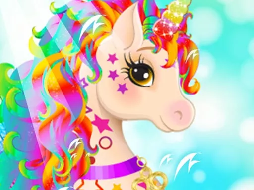 Unicorn For girls Dress up - game thumbnail image