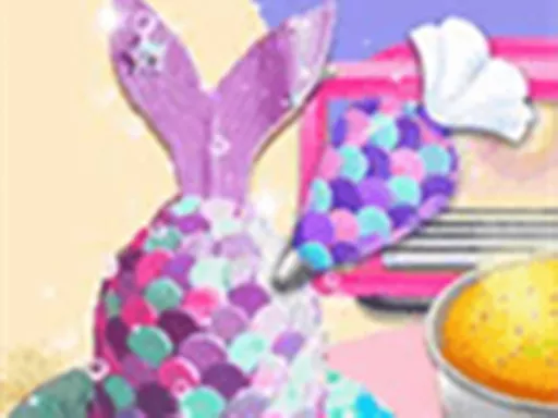 Unicorn Mermaid Cake - game thumbnail image