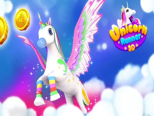 Unicorn Runner 3D - game thumbnail image