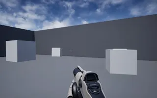 Unreal Engine 4 FPS on Web Browser DEMO - game thumbnail image