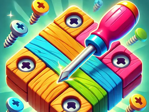 Unscrew Wood Puzzle - game thumbnail image